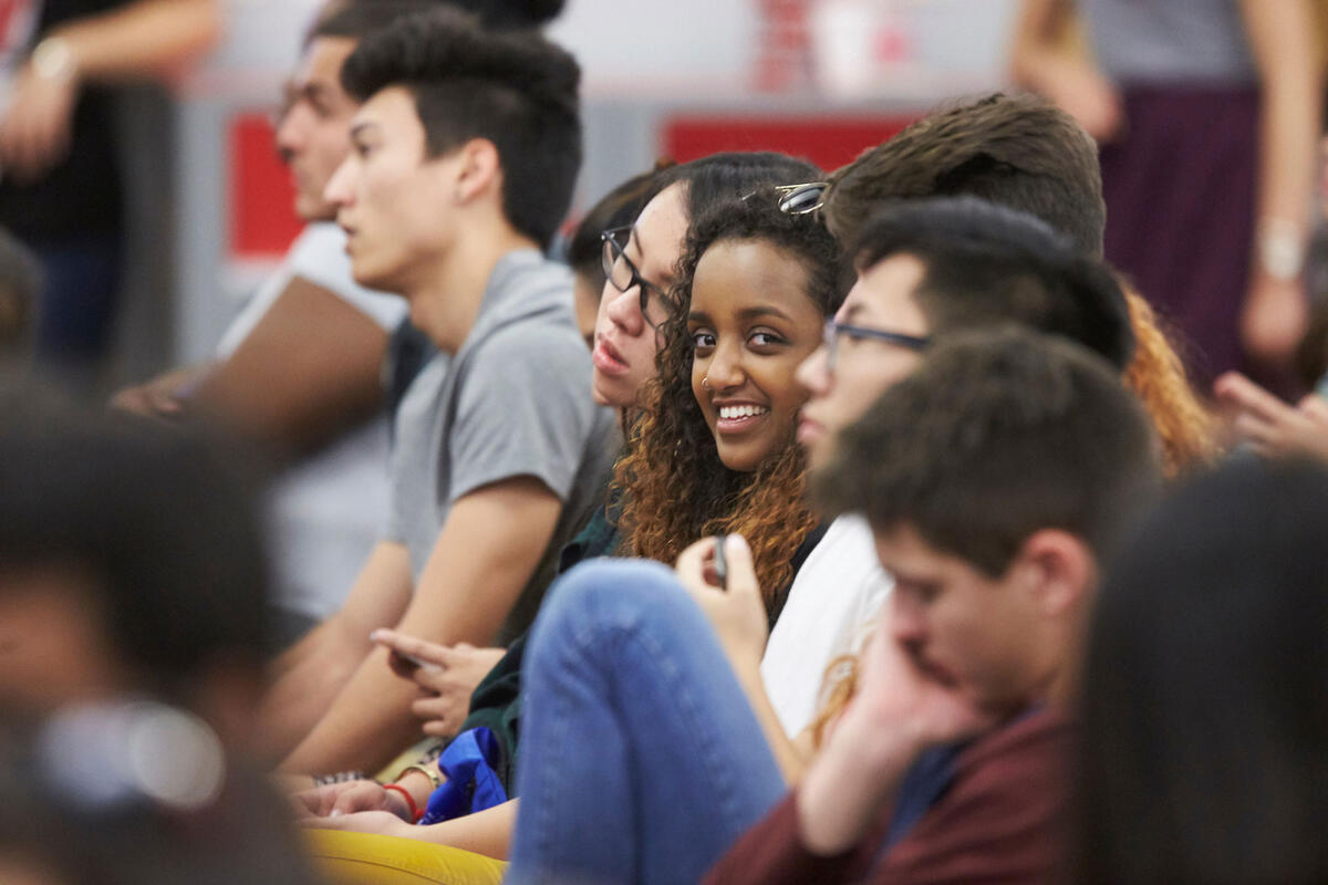 Students attend Rebels R.I.S.E. event