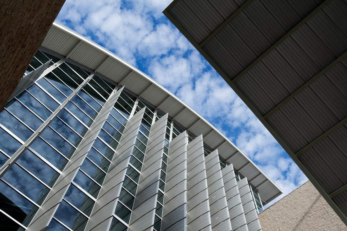 Outside of the University library